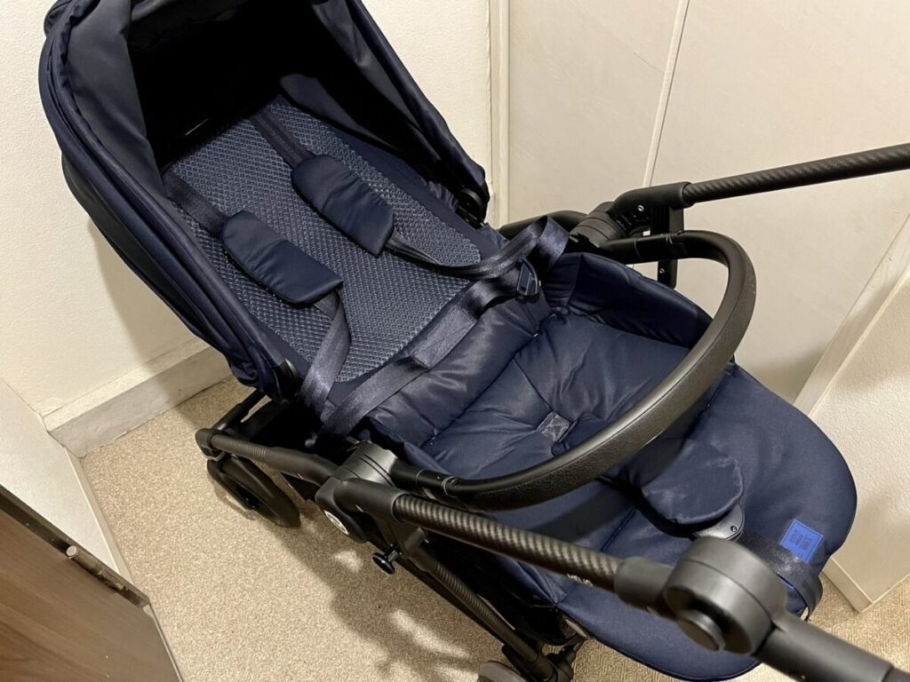 メリオカーボンでの装着手順① ハーネスとインレイを外す