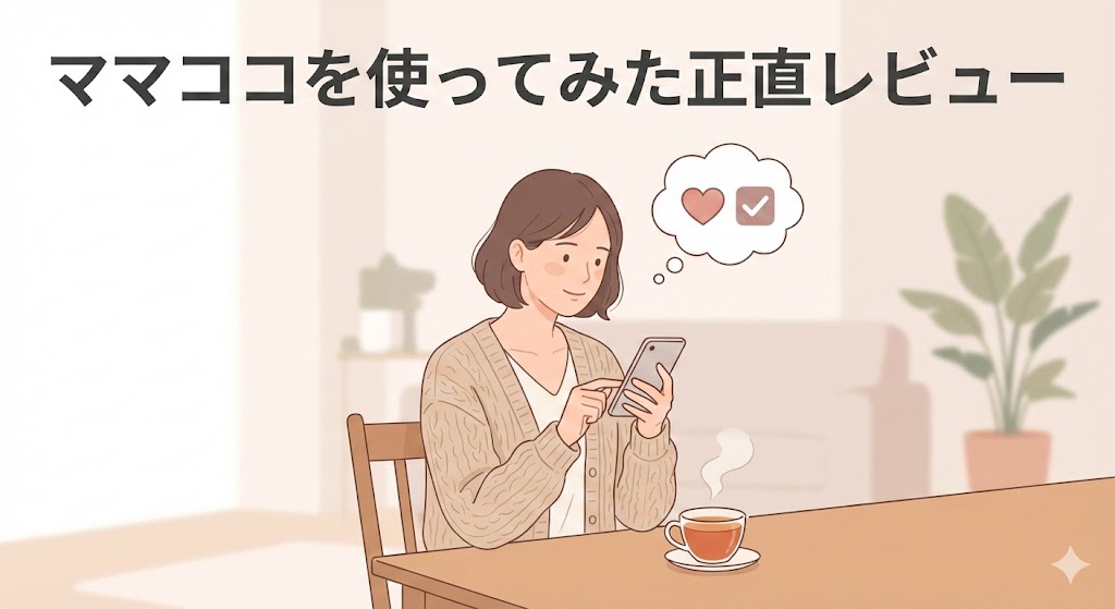 ママココを数か月使って分かった仕組み面の正直レビュー